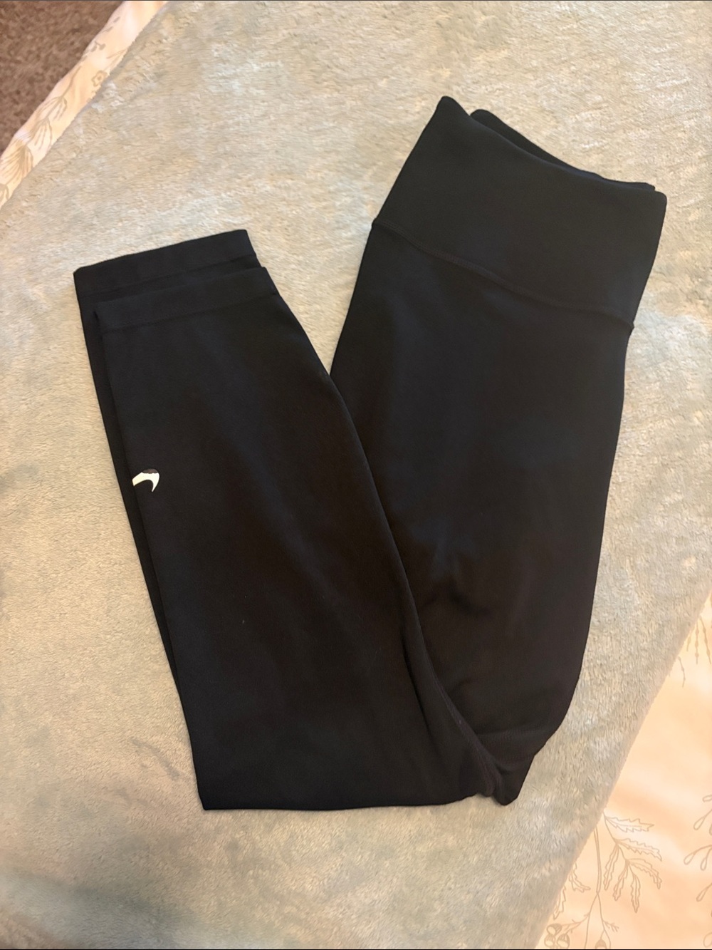 Nike Black Kids High-Waist Leggings